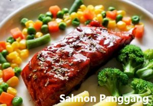 resep makanan balita salmon panggang